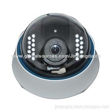 CMOS Wireless Vandal-proof IP Network Security Dome Camera, OEM Orders Welcomed